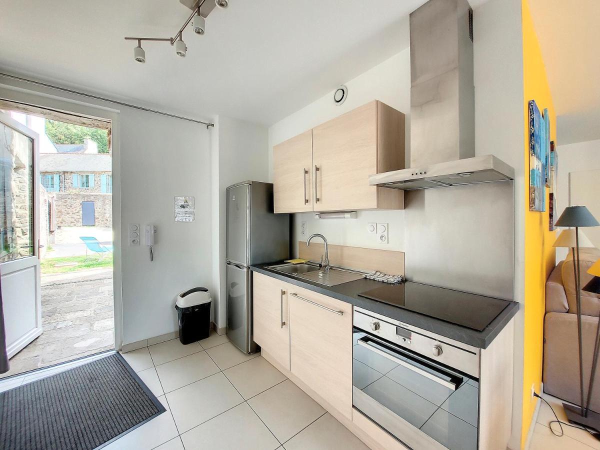 Ferienwohnung Au Fil De L'Eau - Le Bord De Rance Dinan Exterior foto