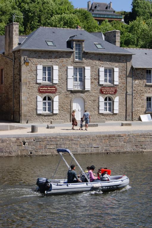 Ferienwohnung Au Fil De L'Eau - Le Bord De Rance Dinan Exterior foto